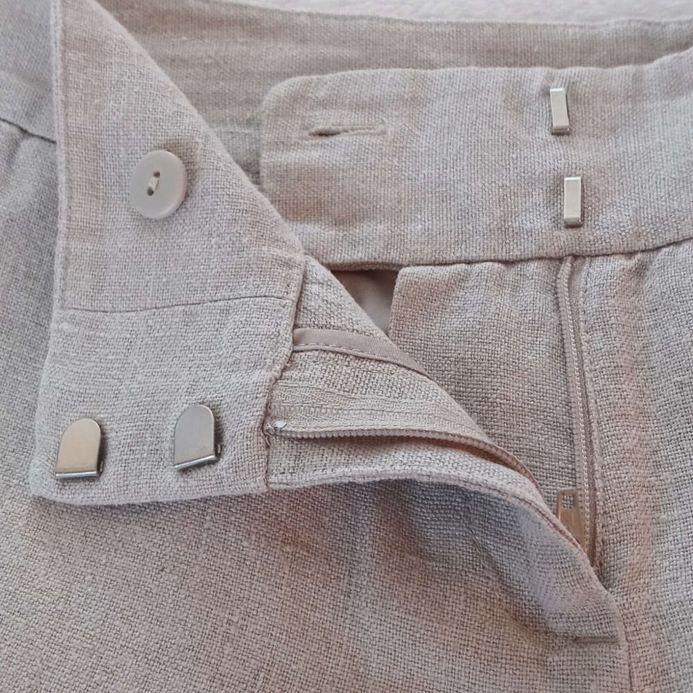 *Relisted* Ann Taylor LOFT Julie Fit Linen Pants - Picture 12 of 13